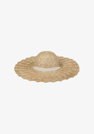 Scalloped Dolce Hat