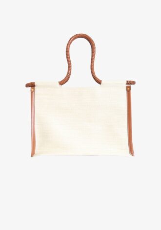 Toledo Raffia Tote Bag