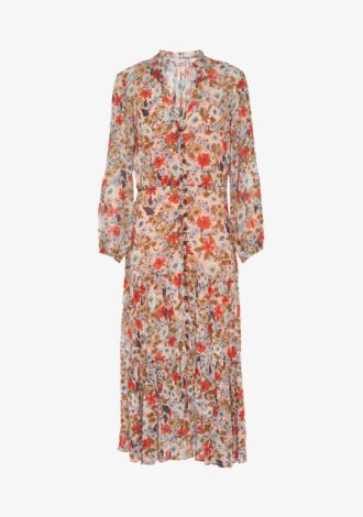 Zovich Floral Midi Dress