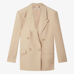 Double Breasted Blazer Sand - 6