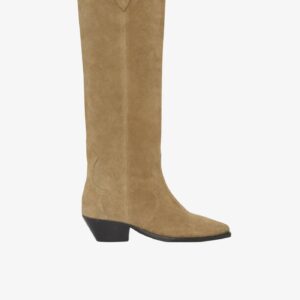 Denvee Suede Boots Taupe - 37
