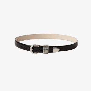 Hollyhock Croco Black - XS