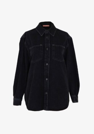 Vintage Black Denim Shirt