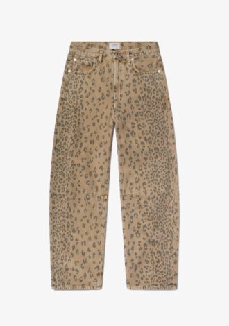 Miro Relaxed Jean In Natural Cheetah