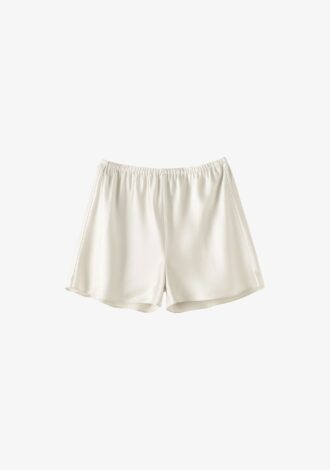 Bim Satin Shorts Pearl