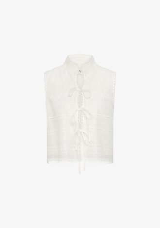 Cloud Embroidered Top