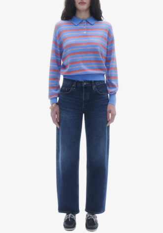 Collegiate Stripe Polo