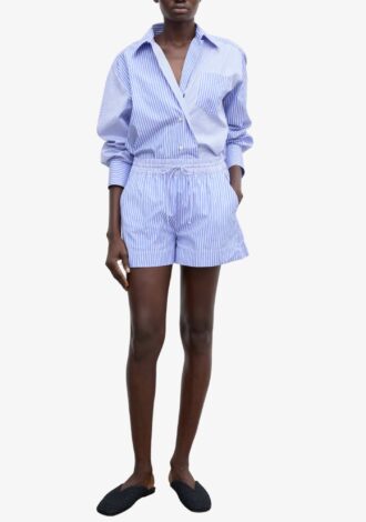 Boxer Shorts Blue Stripe