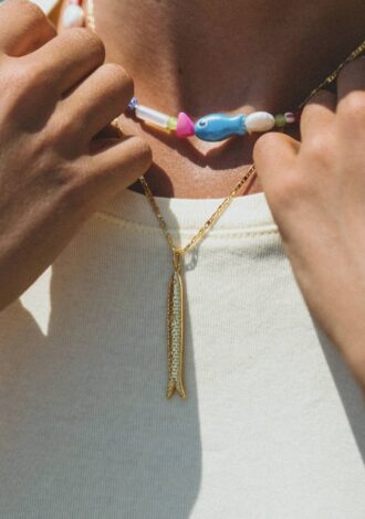 Hippie Fish Necklace