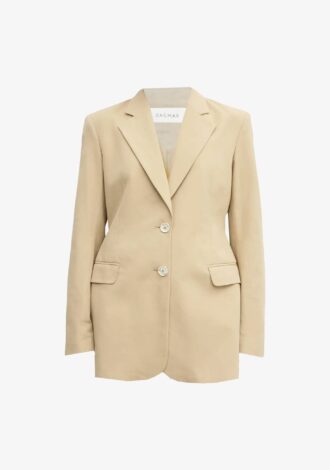 Slim Fit Blazer Sand Beige