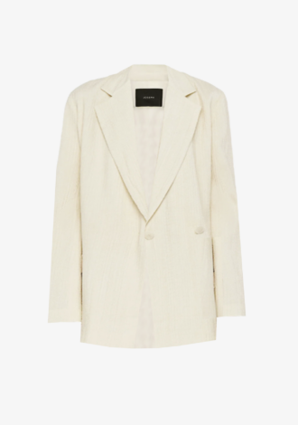 Amelot Pleat Jacquard Jacket