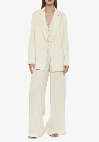 Amelot Pleat Jacquard Jacket