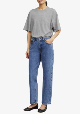 Andy Oversized Tee Grey Melange