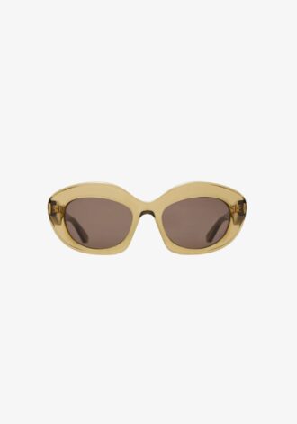 Dawn Sunglasses Transparent Olive