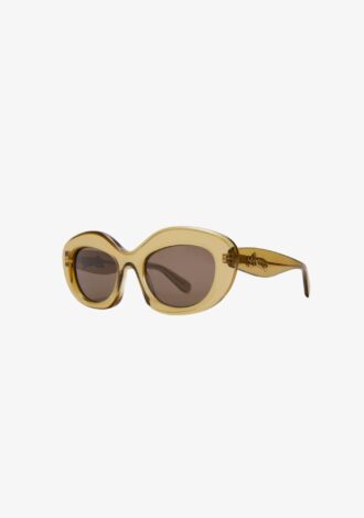 Dawn Sunglasses Transparent Olive