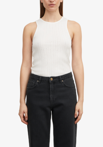 Edie Tank Top White