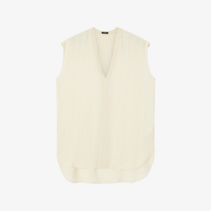 Lucien Pleat Jacquard Blouse - 10