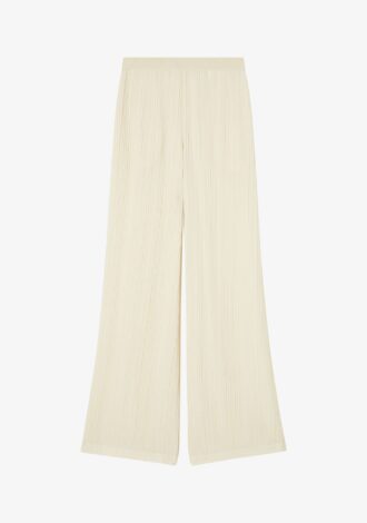 Mawn Pleat Jacquard Trousers