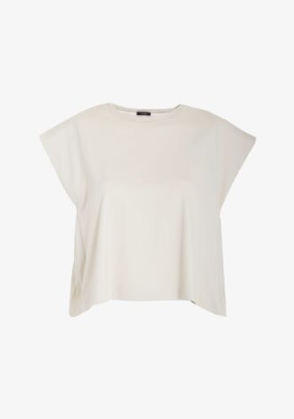 Poplin Jersey T-Shirt