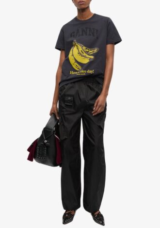 Banana Graphic T-shirt Phantom