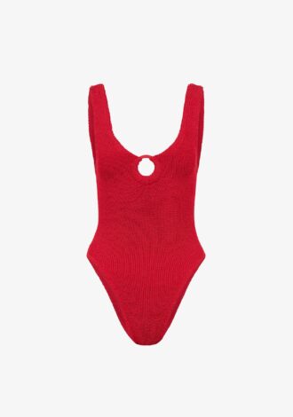 Celine Swim Red