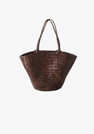 Egola Tote Dark Brown