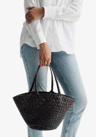 Egola Tote Dark Brown