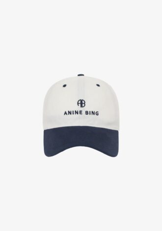 Jeremy Baseball Cap Ivory Navy