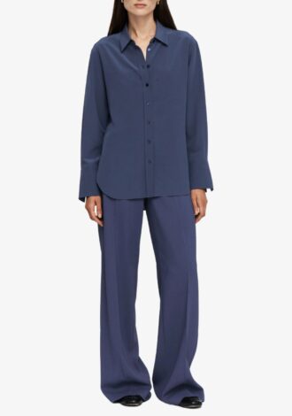 The Joe Silk Crepe de Chine Blouse