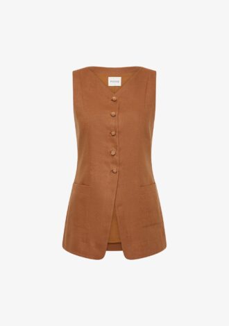 Lorenzo High Neck Vest