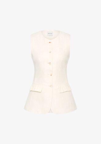 Matilda Gilet Cream