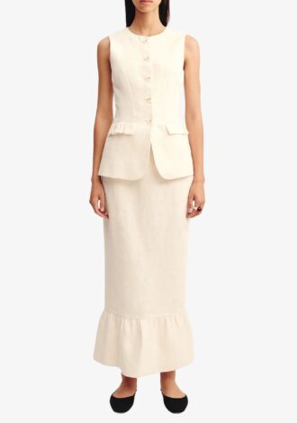 Matilda Gilet Cream