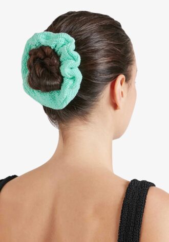 Scrunchie Metallic Mint