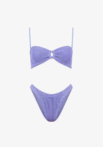 Misty Bikini With Pearly Hoop Lilac