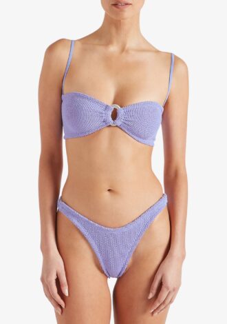 Misty Bikini With Pearly Hoop Lilac