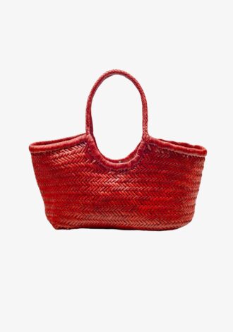 Nantucket Basket Big Poppy Red