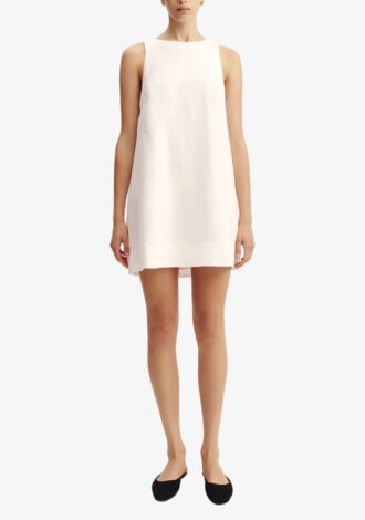 Poppy Mini Dress Ivory
