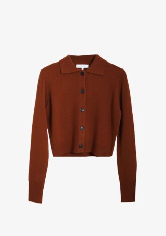 The Cashmere Shrunken Cardigan
