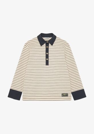 Striped Cotton Polo