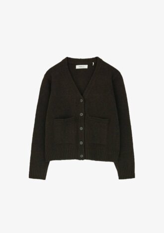 Beti Cardigan Deep Brown