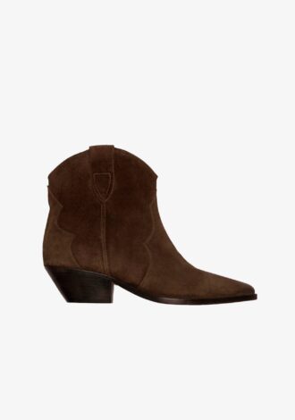 Dewina Short Boots Chocolate