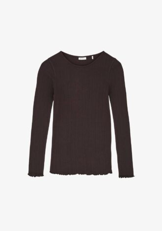 Edie Blouse Dark Brown