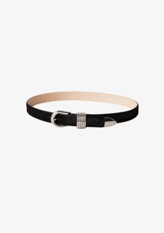 Hollyhock Cavallino Black & Silver