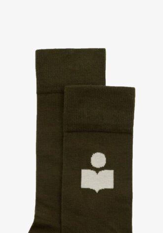 Siloki Socks Dark Khaki