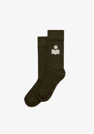 Siloki Socks Dark Khaki