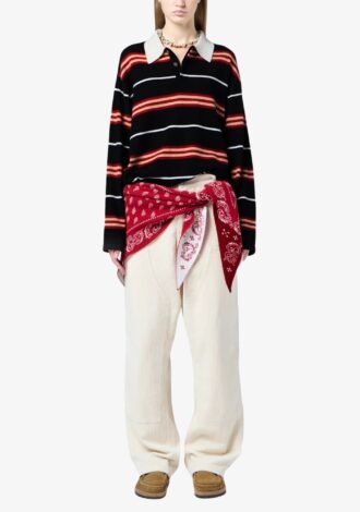 Striped Rugby Black Combo