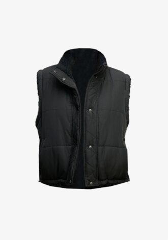 Cathy Reversible Sherpa Vest