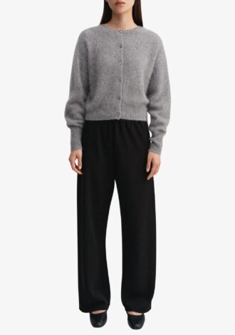 Coco Brushed Cardigan Grey