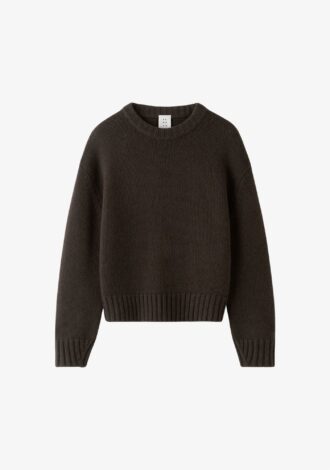 Cru Crewneck Sweater Chocolate