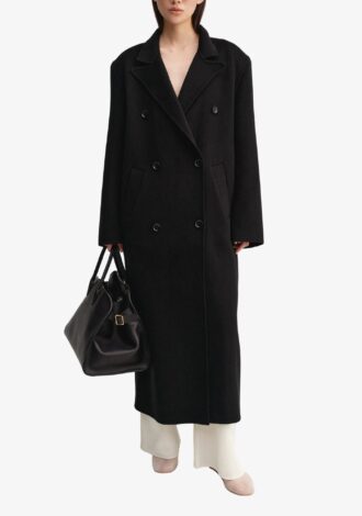 Deja Doublé Coat Black